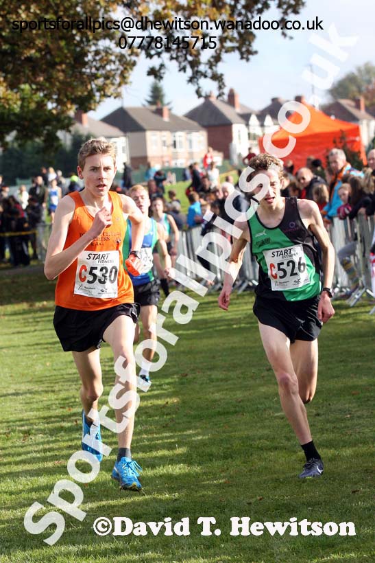 Mens under-17s Northern Cross Country Relays. Photo: David T. Hewitson/Sports for All Pics